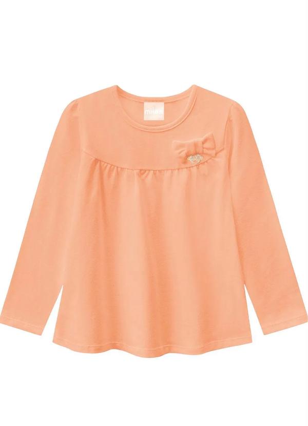 Milon - Blusa Infantil Salmão