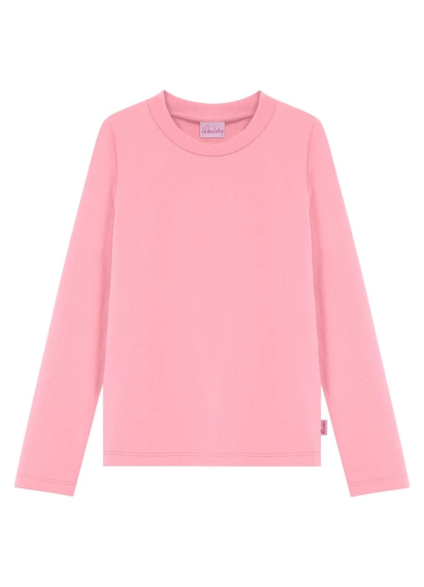 Duduka - Blusa Infantil Térmica Rosa