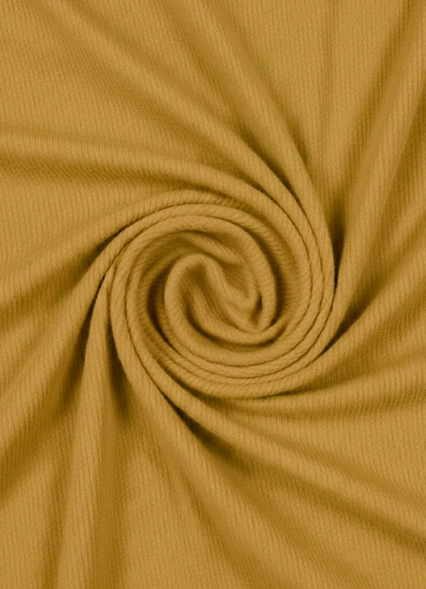 Rosa Azul - Blusa Infatil Gola Alta em Ribana Caramelo 2