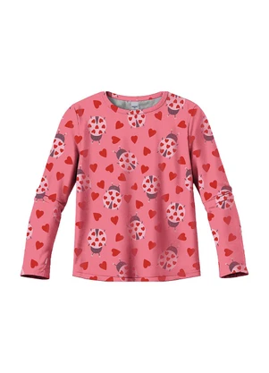 Malwee Kids - Blusa Joaninhas em Cotton Coral - MALWEE KIDS