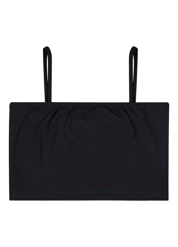 Gloss - Blusa Juvenil com Brilho e Top Preto 8