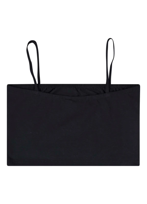 Gloss - Blusa Juvenil com Brilho e Top Preto 9