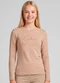 Minty - Blusa Juvenil Manga Longa Cotton Preto - variação: Marrom