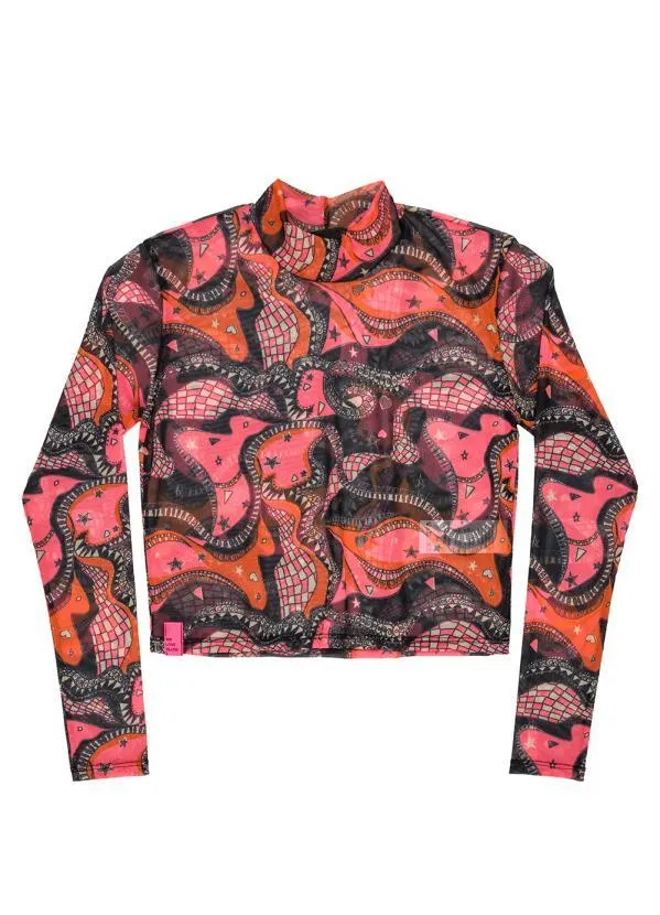 Gloss - Blusa Juvenil Menina com Top Rosa 4