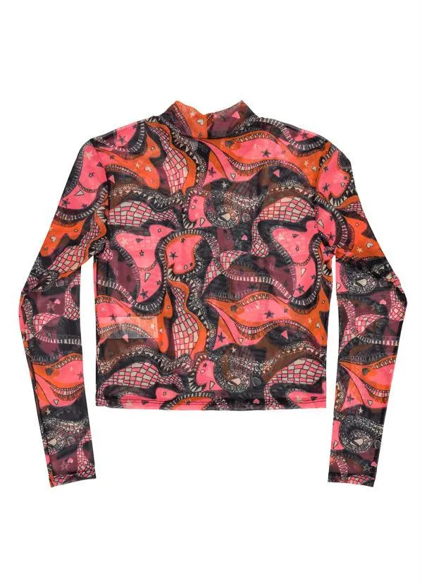 Gloss - Blusa Juvenil Menina com Top Rosa 5