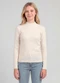 Minty - Blusa Juvenil Ribana e Rebites Bege - variação: Bege