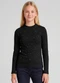 Minty - Blusa Juvenil Ribana e Rebites Bege - variação: Preto