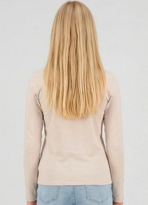 Minty - Blusa Juvenil Viscotorcion Bege - MINTY