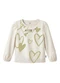 Malwee Kids - Blusa Lovely com Strass Off White - variação: Off White