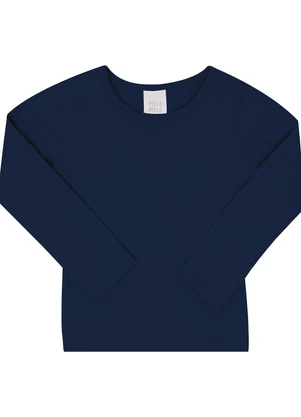 Pulla Bulla - Blusa Malha Térmica Azul - PULLA BULLA