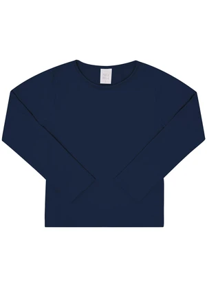 Pulla Bulla - Blusa Malha Térmica Azul - PULLA BULLA