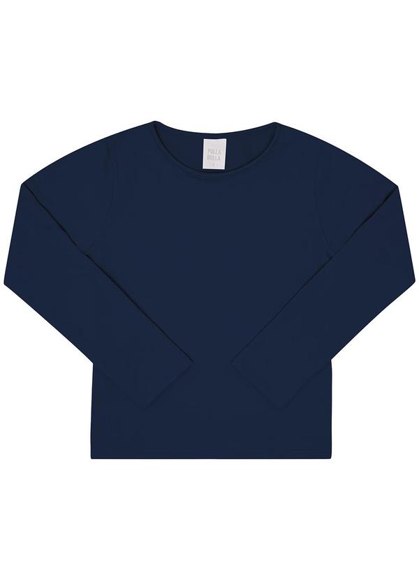 Pulla Bulla - Blusa Malha Térmica Azul