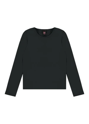 Pulla Bulla - Blusa Malha Térmica Preto - PULLA BULLA