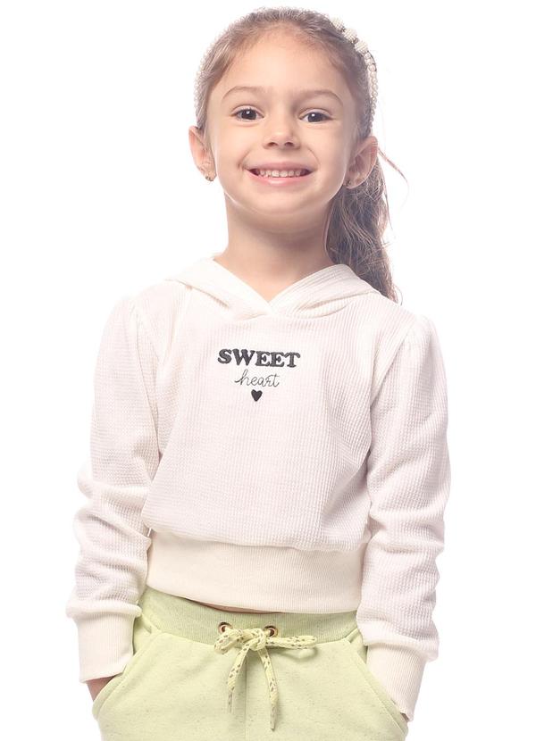 Pulla Bulla - Blusa Malha Waffle Bege