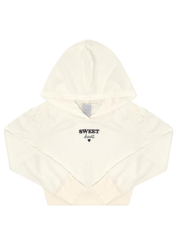 Pulla Bulla - Blusa Malha Waffle Bege 6