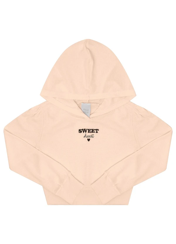 Pulla Bulla - Blusa Malha Waffle Rosa 3