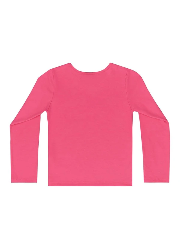 Quimby - Blusa Manga Longa Básica Rosa 4