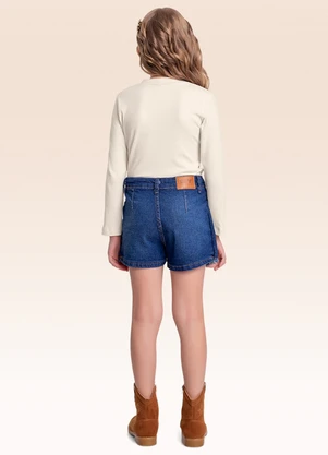 Fakini Kids - Blusa Manga Longa Bege - FAKINI KIDS