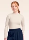 Fakini Kids - Blusa Manga Longa Bege - variação: Bege