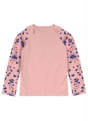Lilica Ripilica - Blusa Manga Longa com Proteção Solar Menina Rosa - LILICA RIPILICA