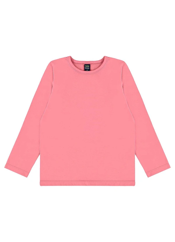 Bee Loop - Blusa Manga Longa em Meia Malha Rosa 3