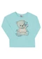 Pulla Bulla - Blusa Manga Longa Menina Bege - variação: Azul