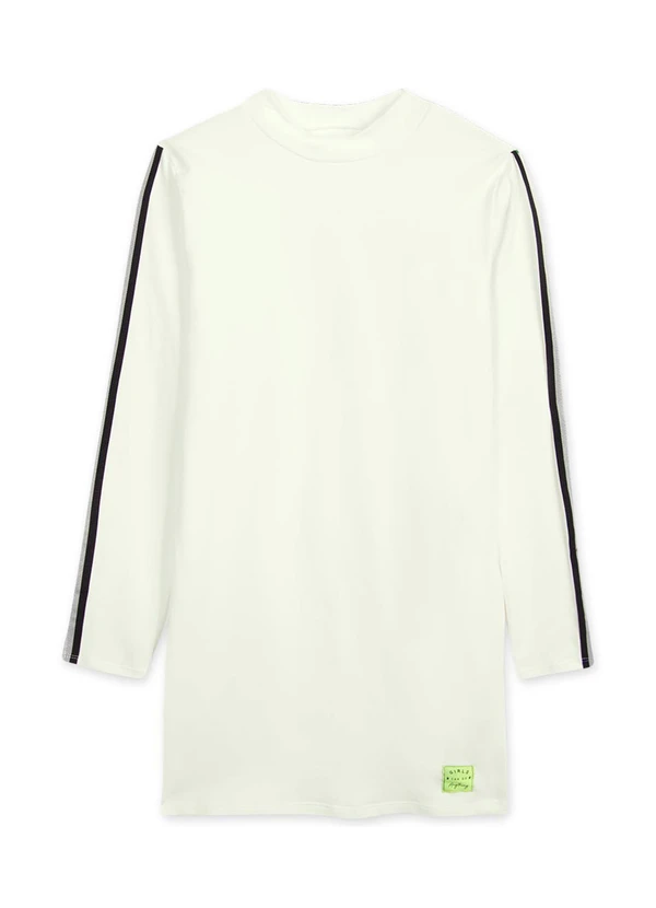 Hapier - Vestido Manga Longa Feminina Hapier Bege