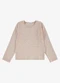 Rovi Kids - Blusa Manga Longa Feminina Listrado Marrom - variação: Marrom