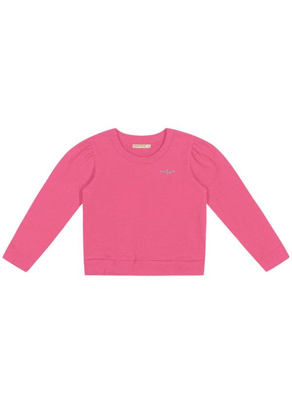 Trick Nick - Blusa Manga Longa Menina Molecotton Rosa