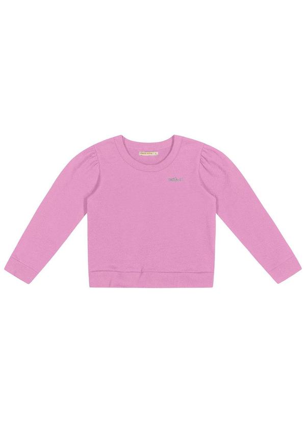 Trick Nick - Blusa Manga Longa Menina Molecotton Rosa