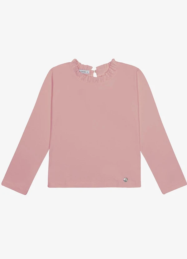 Trick Nick - Blusa Manga Longa Feminina Rosa 1