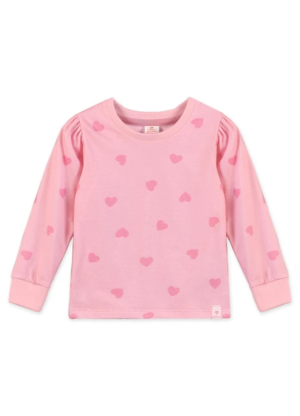 Marisol - Blusa Manga Longa Infantil Bege 1