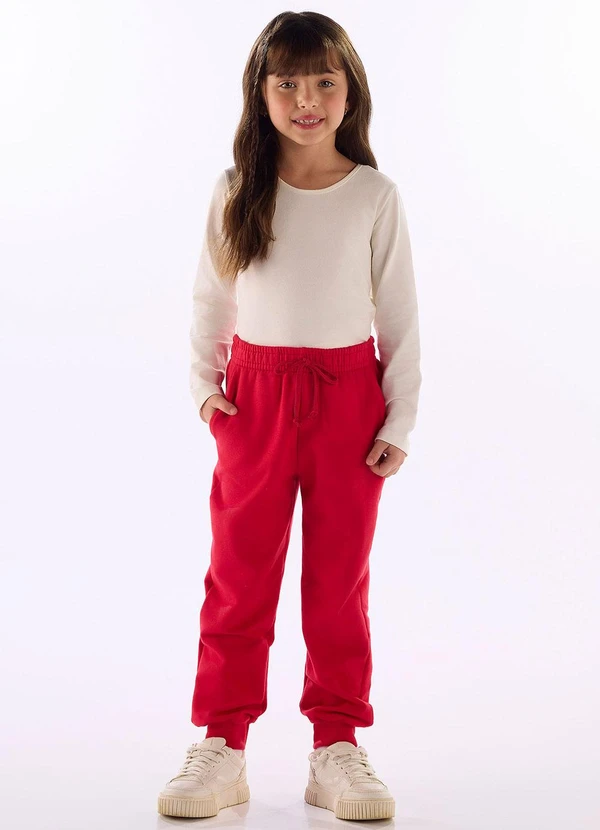 Quimby - Blusa Manga Longa Infantil em Cotton Branco 2