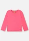 Up Baby - Blusa em Cotton Infantil Feminino Roxo - variação: Rosa