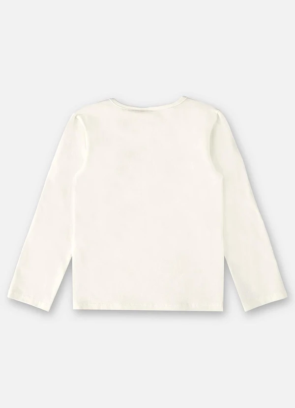 Up Baby - Blusa Manga Longa Infantil Off White 2