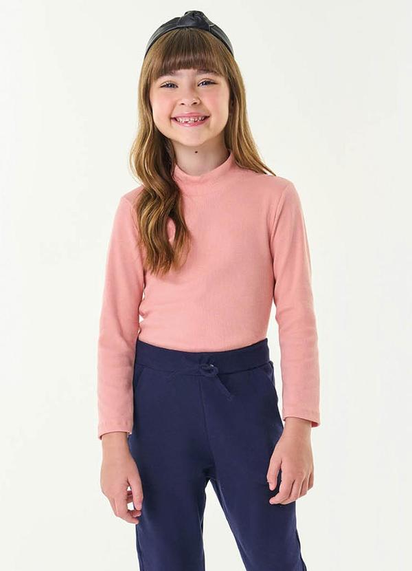 Trick Nick - Blusa Manga Longa Infantil Rosa