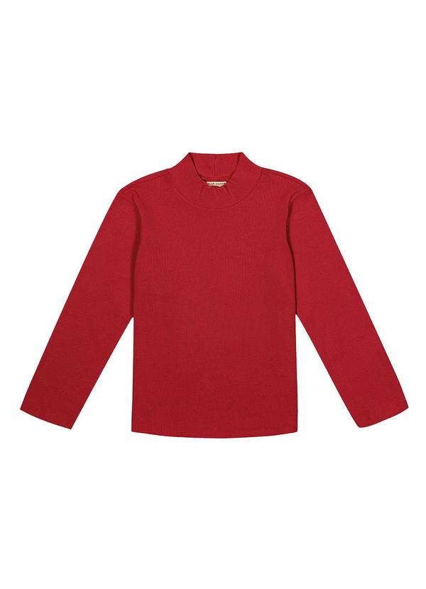 Trick Nick - Blusa Manga Longa Infantil Vermelho