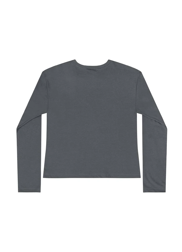 Gloss - Blusa Manga Longa Juvenil Cinza 3