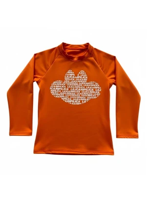 Lilica Ripilica - Blusa Manga Longa Laranja - LILICA RIPILICA