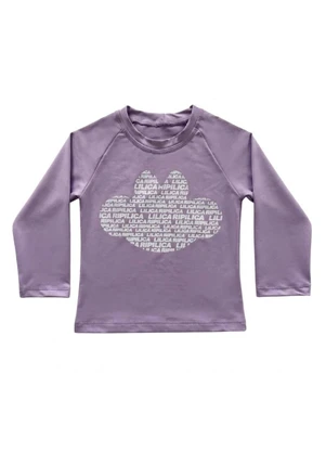 Lilica Ripilica - Blusa Manga Longa Lilas - LILICA RIPILICA