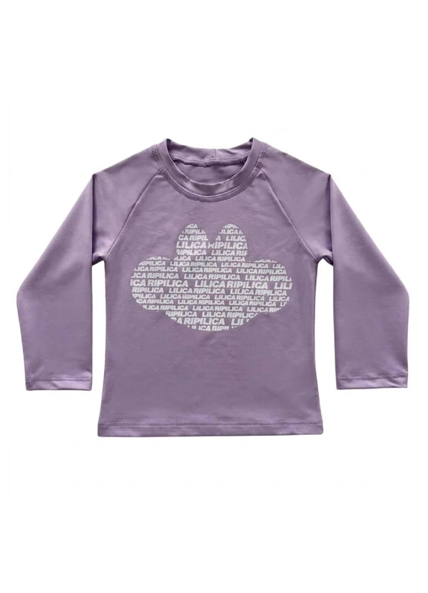 Lilica Ripilica - Blusa Manga Longa Lilas