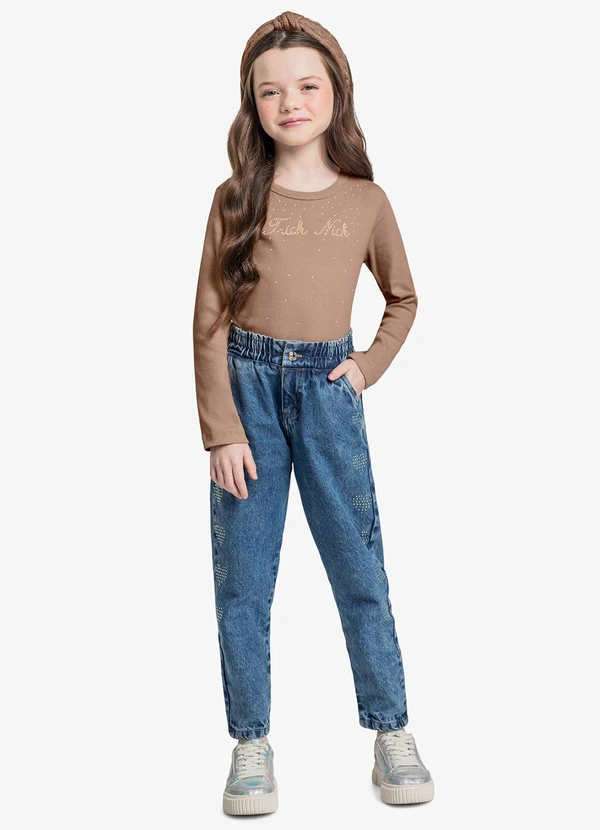 Trick Nick - Blusa Manga Longa Marrom 3