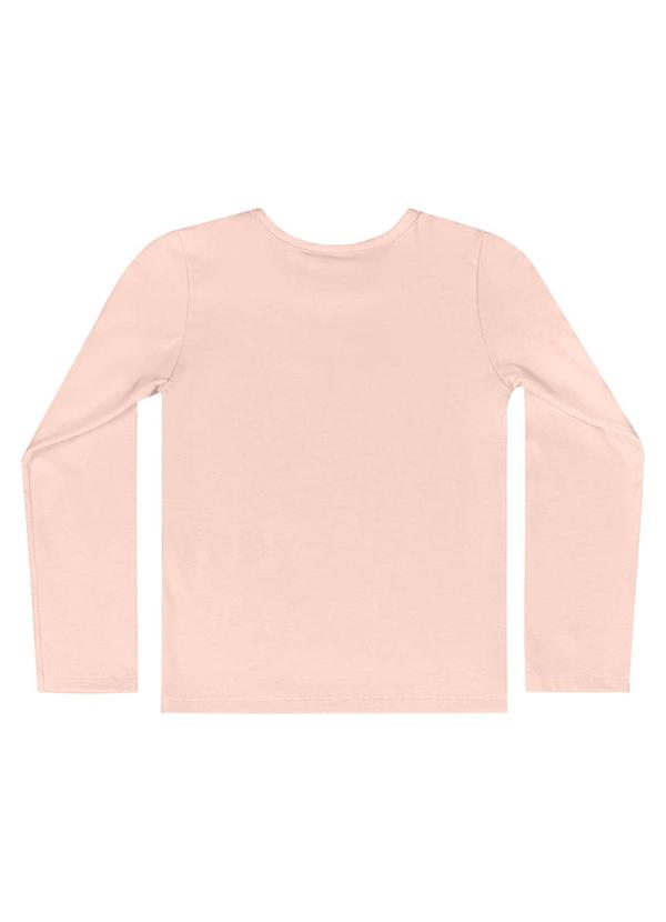 Quimby - Blusa Manga Longa Menina Rosa 4