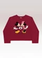 Fakini Kids - Blusa Manga Longa Minnie Rosa - variação: Vermelho