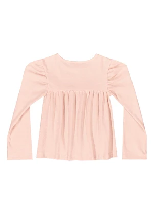 Quimby - Blusa Manga Longa para Menina Rosa - QUIMBY