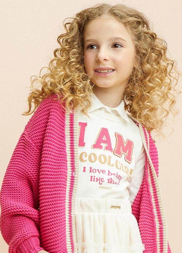 Momi - Blusa Manga Longa Pérola Bege