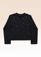 Fakini Kids - Blusa Manga Longa Bege - variação: Preto