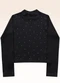 Fakini Kids - Blusa Manga Longa Bege - variação: Preto