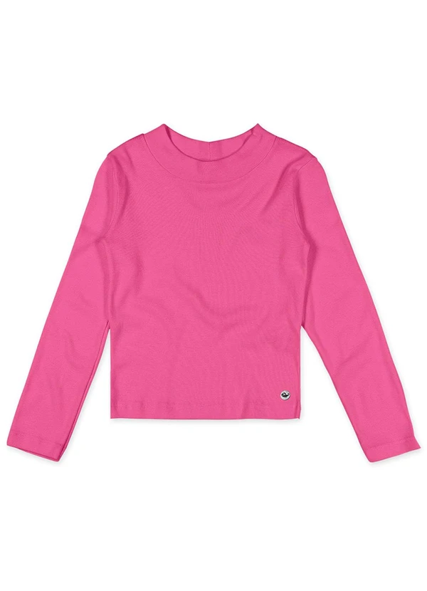 Marisol - Blusa Manga Longa Repelente a Água Rosa