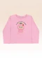 Fakini Kids - Blusa Manga Longa Rosa - variação: Rosa